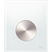 Кнопка смыва Tece Loop Urinal Glass 9242661 для писсуара Белая Нержавеющая сталь