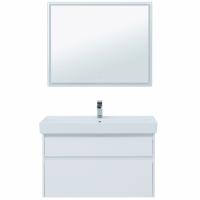 Комплект мебели для ванной Aquanet Nova Lite 100 243230 подвесной Белый