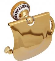 Держатель туалетной бумаги Fixsen Bogema Gold FX-78510G Золото Белый