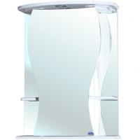 Зеркальный шкаф Bellezza Карина 55 с подсветкой L Белый