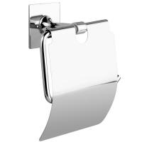 Держатель туалетной бумаги Kleber Expert KLE-EX015 с крышкой Хром