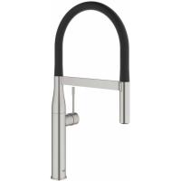 Смеситель для кухни Grohe Essence New 30294DC0 Суперсталь Черный