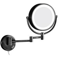 Косметическое зеркало Artik Scandi 12201B с подсветкой Черное