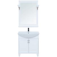 Комплект мебели для ванной Aquanet Валенса 75 240420 Белый матовый