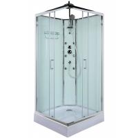 Душевая кабина BelBagno Uno 80x80 UNO-CAB-A-2-80-P-CR профиль Хром стекло ﻿тонированное