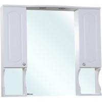 Зеркало со шкафом Bellezza Камелия 105 с подсветкой Белое