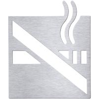 Табличка Курить запрещено Bemeta Hotel 111022055 Хром матовый