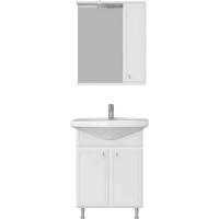 Комплект мебели для ванной San Star Афина 65 118.1-1.4.1.+131207S0011B0+120.1-2.4.1. Белый