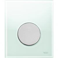 Кнопка смыва Tece Loop Urinal Glass 9242652 для писсуара Зеленая Хром матовый