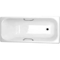 Чугунная ванна Универсал Ностальжи 150x70 442829 с отверстиями для ручек без антискользящего покрытия
