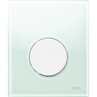 Кнопка смыва Tece Loop Urinal Glass 9242651 для писсуара Зеленая Белая