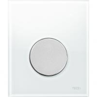 Кнопка смыва Tece Loop Urinal Glass 9242659 для писсуара Белая Хром матовый