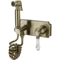 Гигиенический душ со смесителем Elghansa Classicline 15C0686-Bronze (Set-49) Бронза