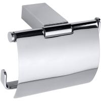 Держатель туалетной бумаги Bemeta Via 135012012 с крышкой Хром