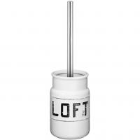 Ершик для унитаза Fora Loft FOR-LT020 Черно-белый