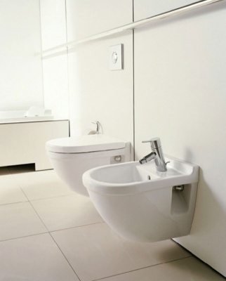 Биде Duravit Starck 3 2230150000 подвесное Белое