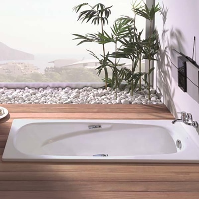 Стальная ванна Gala Vanessa 150x75 с антискользящим покрытием