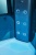 Душевой бокс SSWW BU615 R 170x85 с баней профиль Голубой сапфир матовый задняя стенка зеркальная