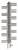 Полотенцесушитель Zehnder Yucca YSE-130-080/YD Белый