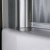 Шторка на ванну Vegas Eolo 2V профиль белый стекло прозрачное
