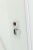 Душевая кабина Black&White Galaxy G8501-80х80 профиль Серебристый хром задняя стенка Белая