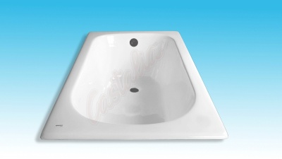 Чугунная ванна Castalia 130х70 V0000081 с антискользящим покрытием