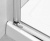 Дверь для душевого уголка Radaway Eos II KDJ 110x195 профиль хром, стекло прозрачное, левая