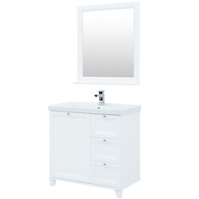 Комплект мебели для ванной Aquanet Амели 90 242343 Белый