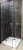 Душевая дверь Jacob Delafon Contra 80x200 E22T81-GA профиль Хром стекло прозрачное