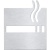 Табличка Зона для курения Bemeta Hotel 111022015 Хром матовый