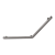 Изогнутая опорная ручка Be-line®, 135°, 400 x 400 мм, цвет антрацит