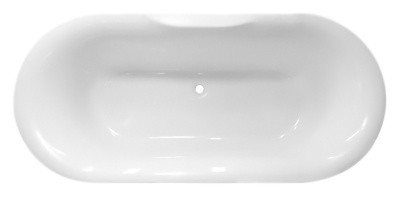 Ванна из искусственного камня Эстет Лион 174x80 Белая