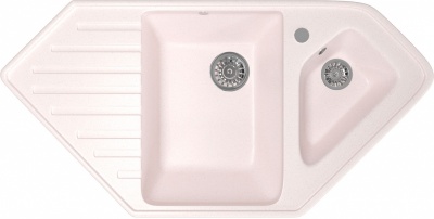 Кухонная мойка Mixline ML-GM25-311 525204 Светло-розовая