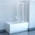 Шторка для ванны Ravak Chrome CVS2-100 L блестящий+стекло Transparent