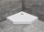 Акриловый поддон для душа Radaway Doros PT Compact 100x100x11,5 Белый