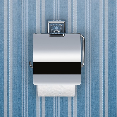Держатель туалетной бумаги с крышкой Colombo Design Portofino B3291 Хром