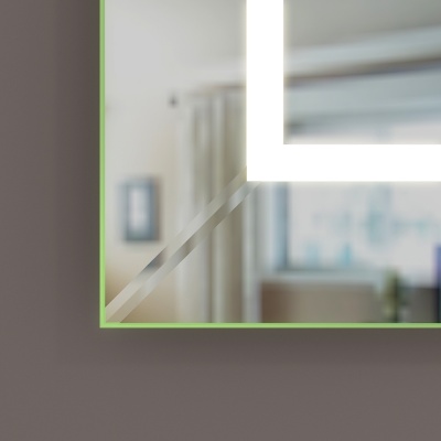 Зеркало SanVit Кристалл 120 с подсветкой с клавишным выключателем