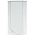Зеркальный шкаф Corozo Флоренция 40 SD-00000018 угловой Белый