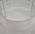 Душевой бокс SSWW WU110 138x138 с гидромассажем профиль Белый задняя стенка Белая
