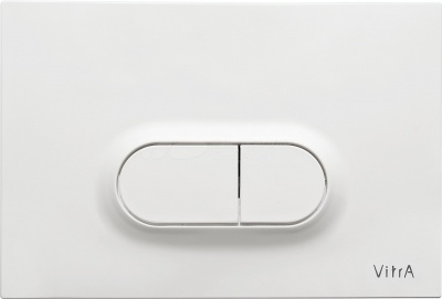Комплект унитаза с инсталляцией Vitra Normus 9773B003-7201 с сиденьем и кнопкой смыва Белой
