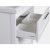Комплект мебели для ванной ValenHouse Эйвори 80 AVК80Б Белый ручки Хром