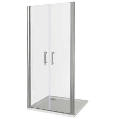 Душевая дверь в нишу Good Door Mokka SD-100-C-WE 100 профиль Алюминий белый стекло прозрачное