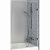 Шторка на ванну Riho Scandic Mistral M107 90 GX0105202 R профиль Хром стекло прозрачное