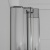 Душевой уголок Cezares ELENA-W-AH-1-90/100-P-Cr-L профиль Хром стекло рифленое