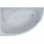 Акриловая ванна Aquanet Lyra 150x100 L 00254757 без гидромассажа