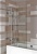 Шторка на ванну Riho Scandic M109V 100 GX0607201 L профиль Хром стекло прозрачное