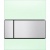 Кнопка смыва Tece Square Urinal 9242804 для писсуара Зеленая Нержавеющая сталь