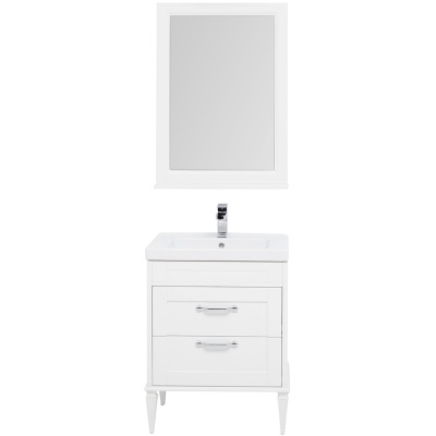 Комплект мебели для ванной Aquanet Денвер 65 203637 Белый глянец