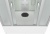 Душевой бокс Erlit Comfort ER4517TP 170x80 задняя стенка Белая стекло матовое