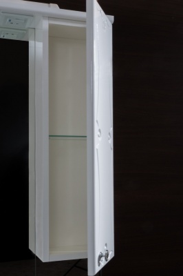 Зеркало со шкафом Cerutti SPA Олимпия 60 6561 с подсветкой Белое